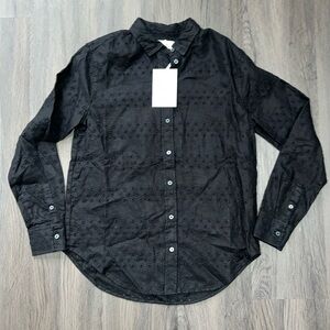 NWT Everlane Button Down Linen Top